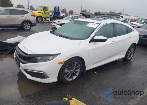 2019 Honda Civic Ex from USA, damaged, VIN 19XFC1F39KE215444